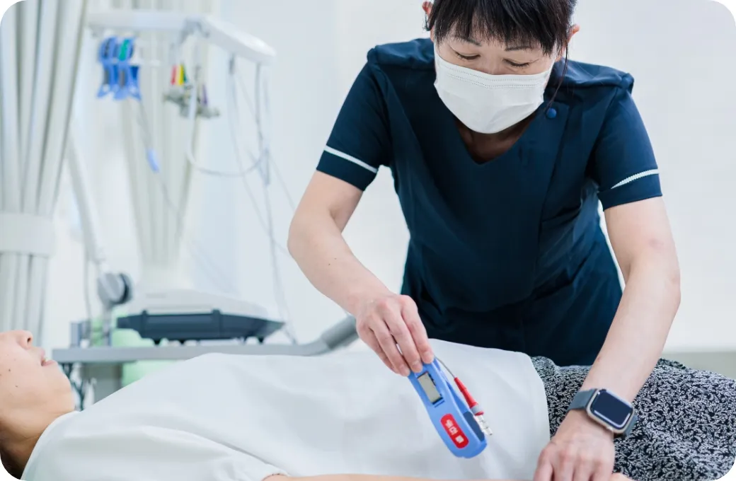 一般内科も含めて様々な症状の診療に対応します