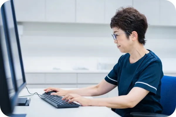 POINT 01 新しい設備で効率的に働くことができる