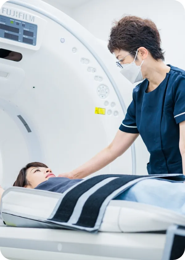 専門機器を用いた精密検査にも対応しています。